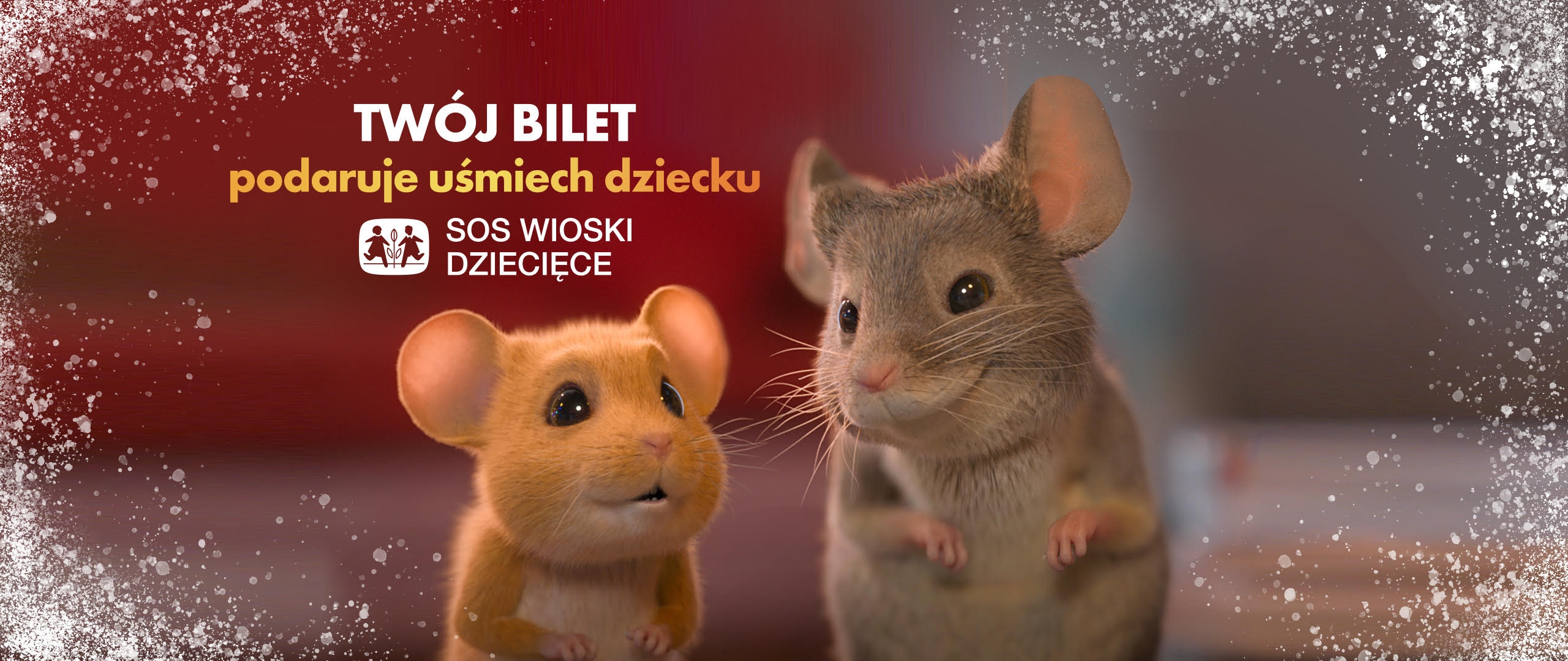 „Mysz-masz na Święta” i SOS Wioski Dziecięce - Twój bilet podaruje uśmiech dziecku! 